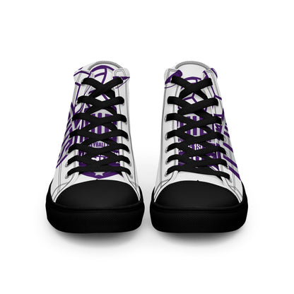 Women’s high top canvas shoes