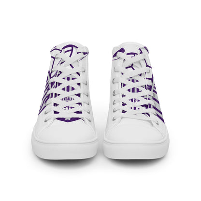 Women’s high top canvas shoes