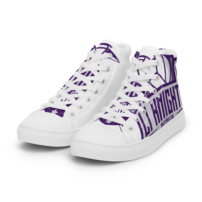 Women’s high top canvas shoes